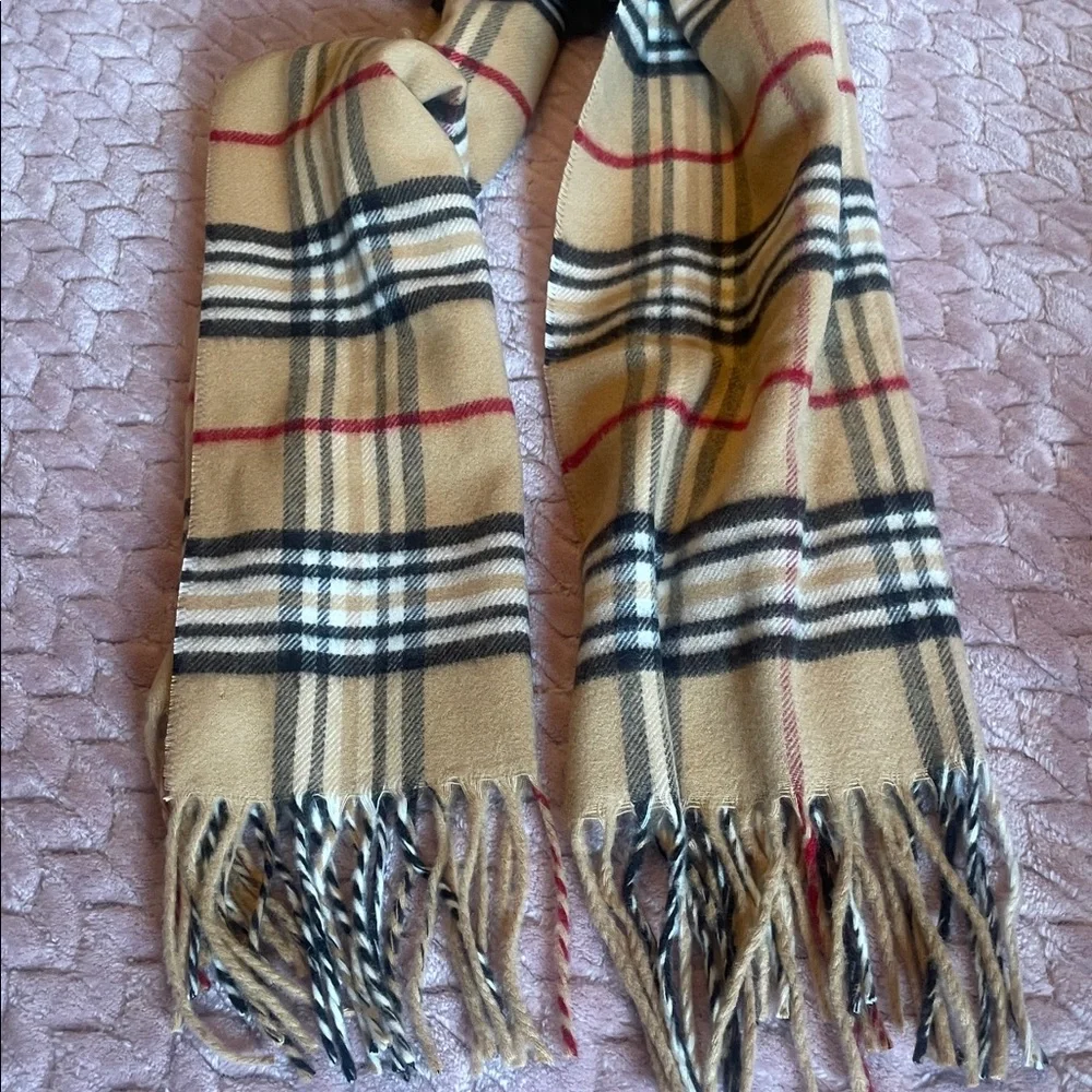 V. Fraas Men’s Plaid Cashmink Scarf - OSFM